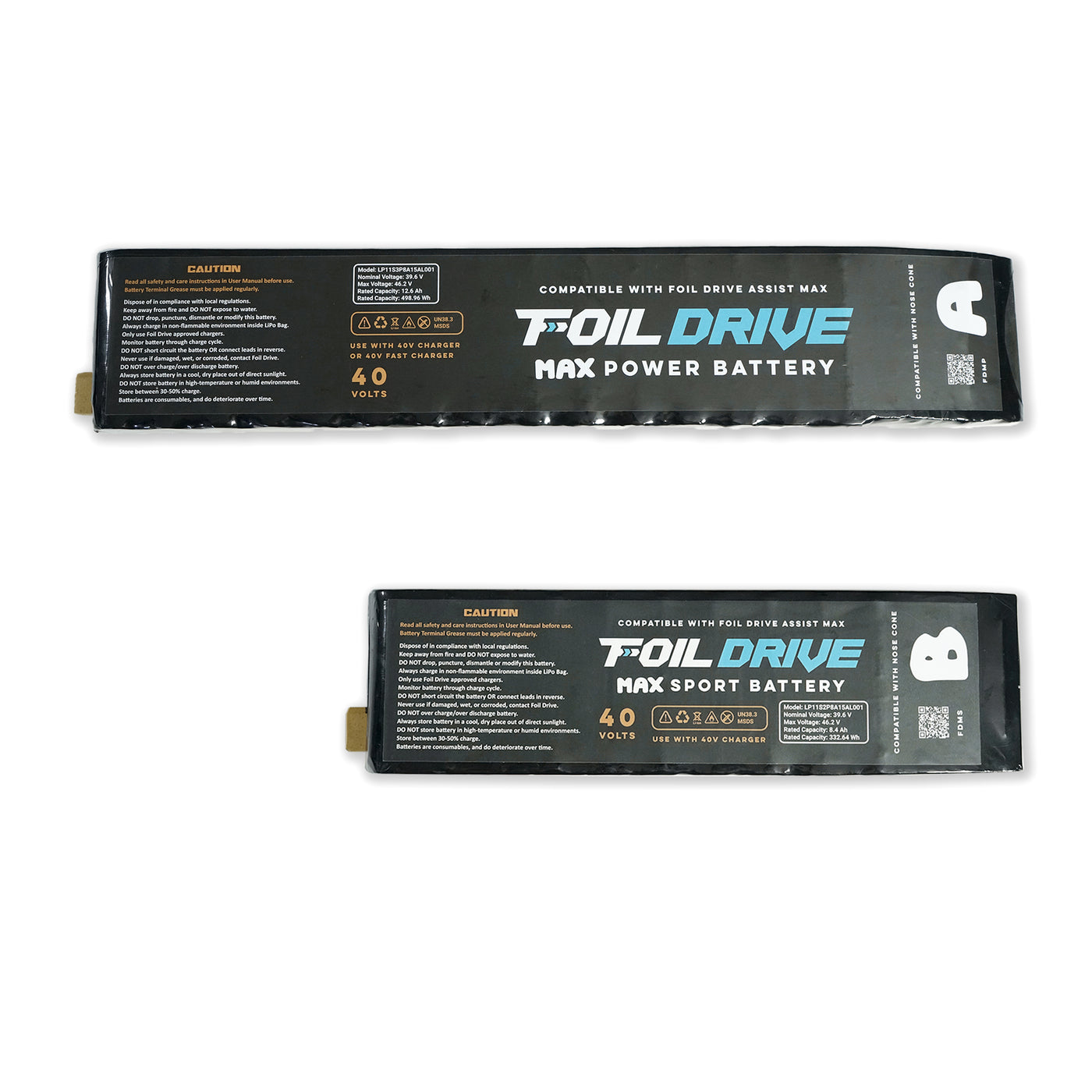 Foil Drive MAX Batteries